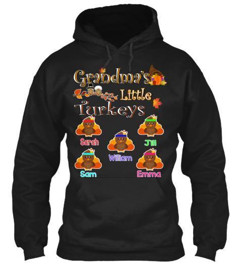 Grandma - Grandma's Little Turkeys, Thanksgiving (50% Off On Special Holiday Season)