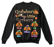 Grandma - Grandma's Little Turkeys, Thanksgiving (50% Off On Special Holiday Season)