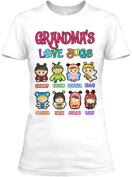 Grandma - Grandma's/Mom's Love Bugs (70% Off Today)