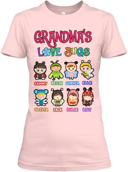 Grandma - Grandma's/Mom's Love Bugs (70% Off Today)