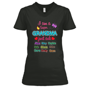 Grandma - "I Am A Super Grandma" - Custom Tee (Save 70% Today)
