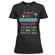 Grandma - "I Am A Super Grandma" - Custom Tee (Save 70% Today)