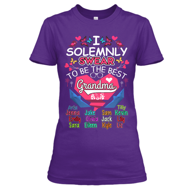 Grandma - "I Solemnly Swear To Be..." - Colors (Save 70% Today)