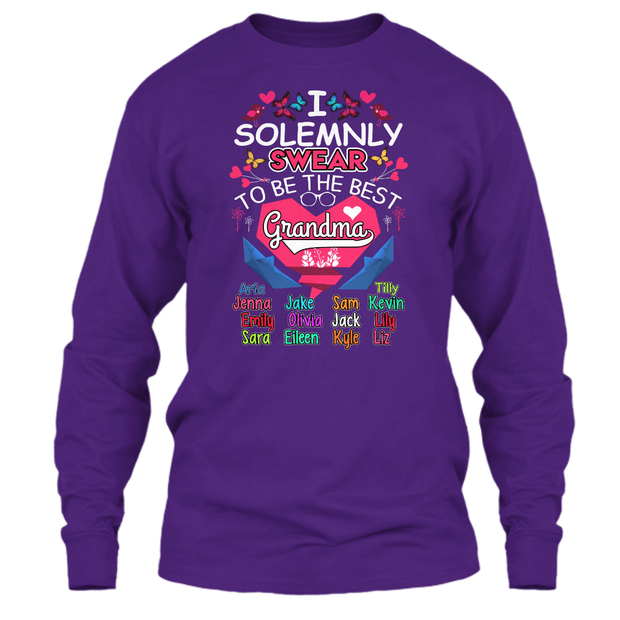 Grandma - "I Solemnly Swear To Be..." - Colors (Save 70% Today)