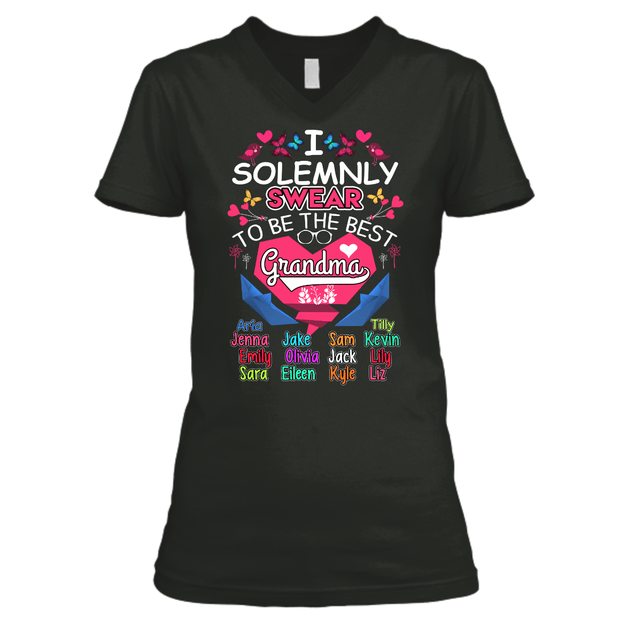 Grandma - "I Solemnly Swear To Be..." - Custom Tee (Save 70% Today)