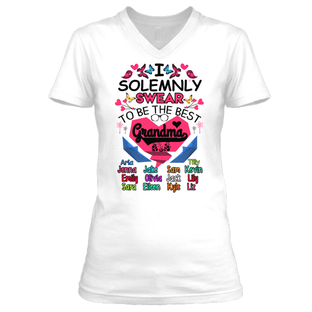 Grandma - "I Solemnly Swear To Be..." - Custom Tee (Save 70% Today)