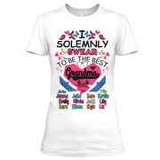 Grandma - "I Solemnly Swear To Be..." - Custom Tee (Save 70% Today)