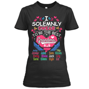 Grandma - "I Solemnly Swear To Be..." - Custom Tee (Save 70% Today)