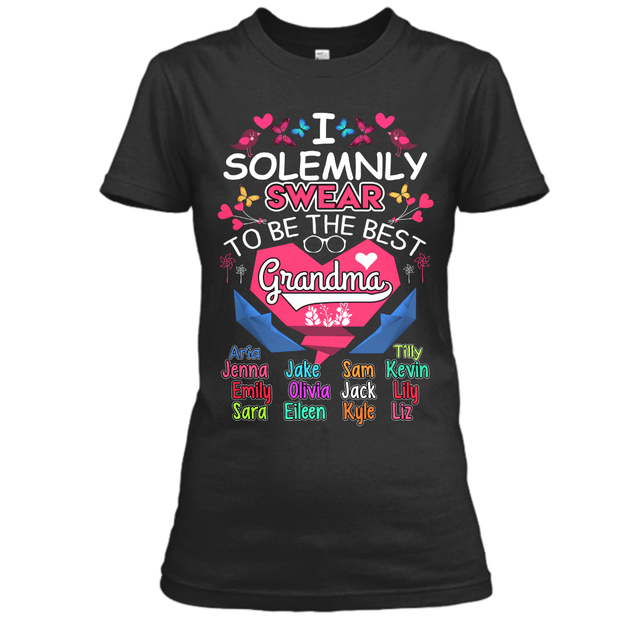 Grandma - "I Solemnly Swear To Be..." - Custom Tee (Save 70% Today)