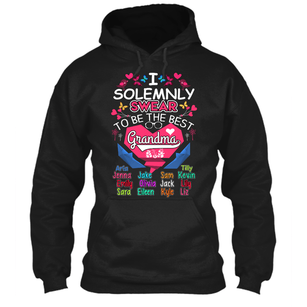 Grandma - "I Solemnly Swear To Be..." - Custom Tee (Save 70% Today)