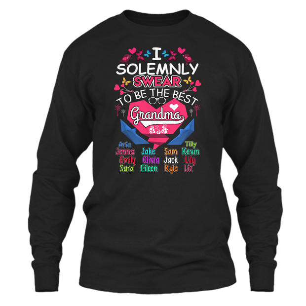 Grandma - "I Solemnly Swear To Be..." - Custom Tee (Save 70% Today)