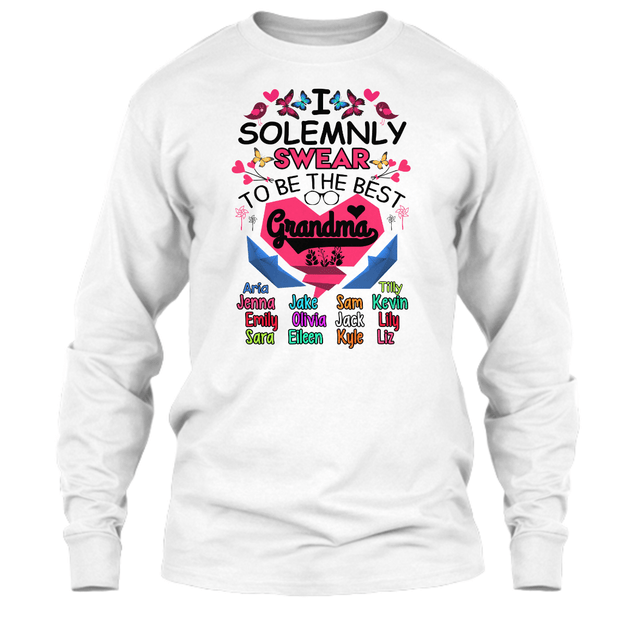 Grandma - "I Solemnly Swear To Be..." - Custom Tee (Save 70% Today)