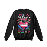 Grandma - "I Solemnly Swear To Be..." - Custom Tee (Save 70% Today)