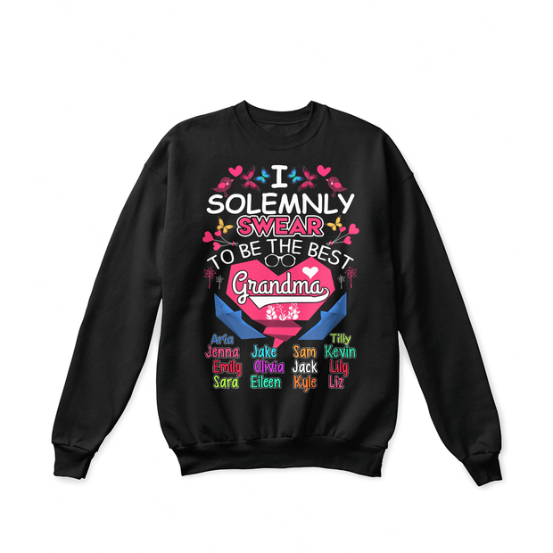 Grandma - "I Solemnly Swear To Be..." - Custom Tee (Save 70% Today)