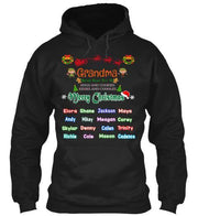 Grandma - Merry Christmas New Edition Kids Names Upto 40 (Most Grandmas Buy 2 Or More)