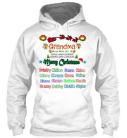 Grandma - Merry Christmas New Edition Kids Names Upto 40 (Most Grandmas Buy 2 Or More)