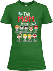 Grandma - Mom Belongs To..." T-Shirt And More Christmas Special Colors