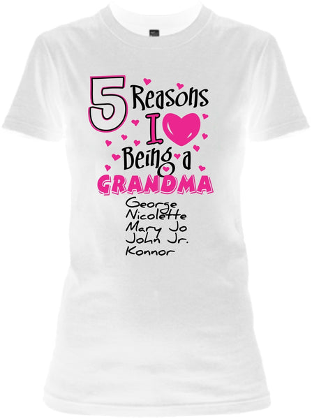 Grandma - "N" Reason Custom Tee  ( 70% Off For Today). Most NaNa Order 2.