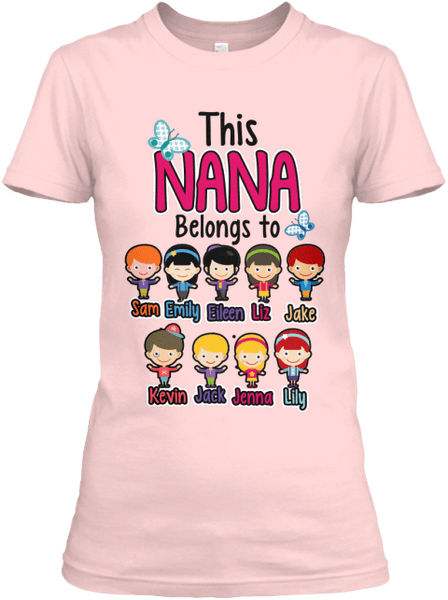 Grandma - "Nana/Grandma Belongs To..." T-Shirt (70% Off) Most NANA Buys 2-3.