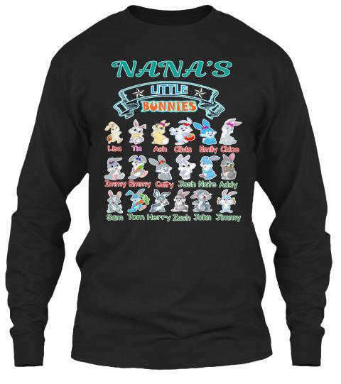 Grandma - Nana's Little Bunnies Holiday Season Special(Flat 70% Off) Get Your Little Cuties On Your T-shirt And More. Most GrandParents/Parents Buy 2-3