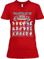 Grandma - Nana's Little Bunnies Holiday Season Special(Flat 70% Off) Get Your Little Cuties On Your T-shirt And More Seasonal Colors. Most GrandParents/Parents Buy 2-3