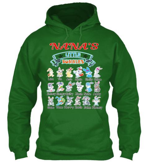 Grandma - Nana's Little Bunnies Holiday Season Special(Flat 70% Off) Get Your Little Cuties On Your T-shirt And More Seasonal Colors. Most GrandParents/Parents Buy 2-3