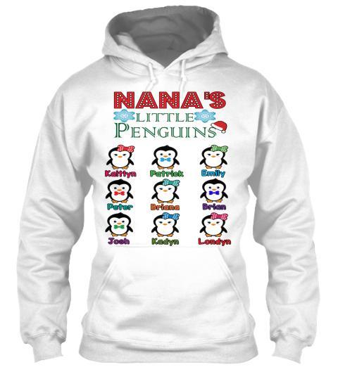 Grandma - Nana's Little Penguins Holiday Season Special(Flat 70% Off) Get Your Little Cuties On Your T-shirt And More. Most GrandParents/Parents Buy 2-3