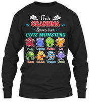 Grandma - This Grandma Loves Her Cute Monsters  ( 70% Off For Today) (Most Grandmas Buy 2 Or More)