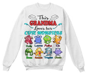 Grandma - This Grandma Loves Her Cute Monsters  ( 70% Off For Today) (Most Grandmas Buy 2 Or More)