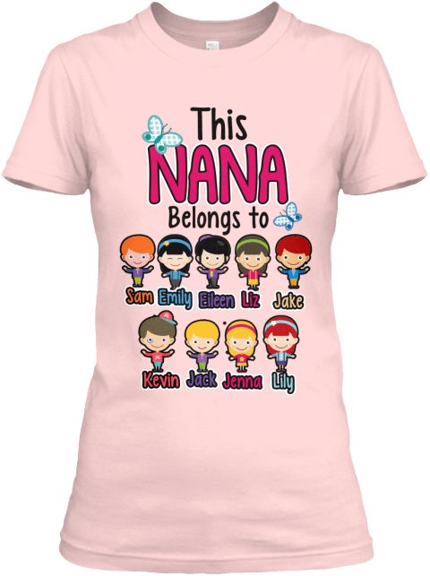 Grandma - This Nana/Mom Belongs To (70% OFF Today) Most Order 2-3 Styles. Making GrandParents Proud. Your GrandKids Will Love You More. Last Chance To Get This Awesome Shirt.
