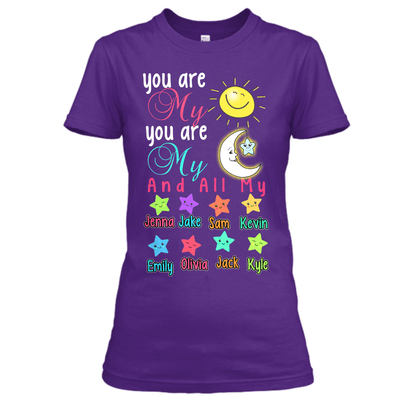Grandma - "You Are My..." Colors - Custom Tee (Save 70% Today)