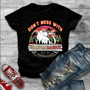 "GRANDMA SAURUS YOU'LL GET JURASSKICKED"