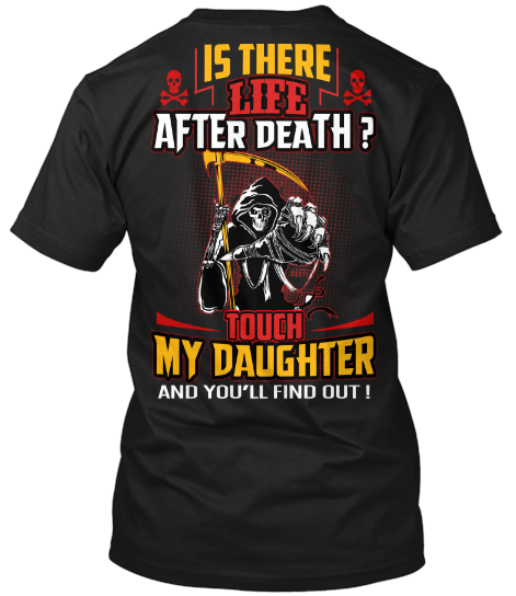 Grandpa - Is There Life After Death- Custom Tee( Flash Sale).Custom Tee N More Fathers And Grandfathers