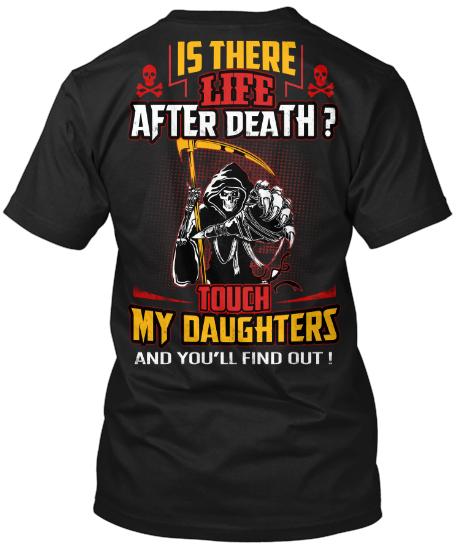 Grandpa - Is There Life After Death- Custom Tee( Flash Sale).Custom Tee N More Fathers And Grandfathers