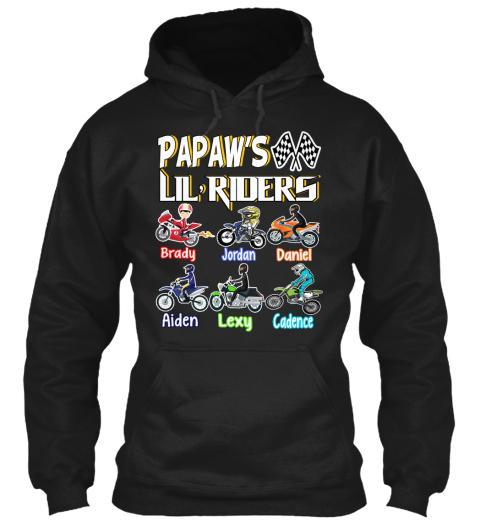 Grandpa - "Papaw's Little Rider" ( 70% Off For Today). Father's Day Special Tee