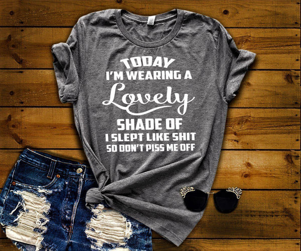 "TODAY I'M WEARING A LOVELY SHADE OF...".