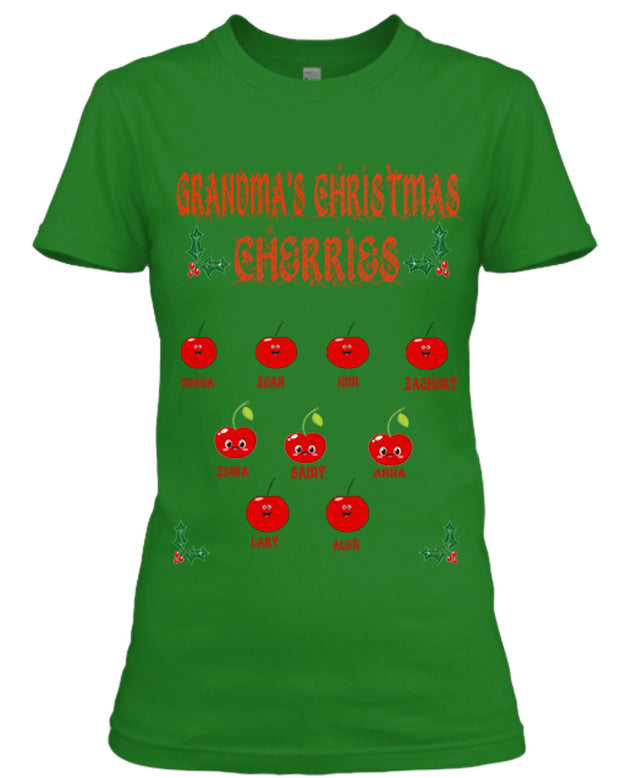 GRANDMA CHRISTMAS CHERRIES