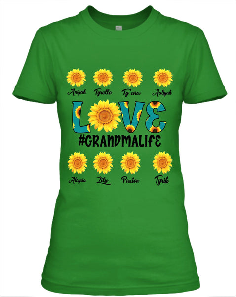 "LOVE GRANDMALIFE"-CUSTOMIZED YOUR GRANDKIDS NAME