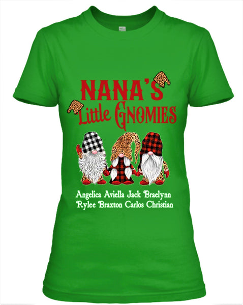 ''Nana's Little Gnomies''-Customized Your Grandkids Names
