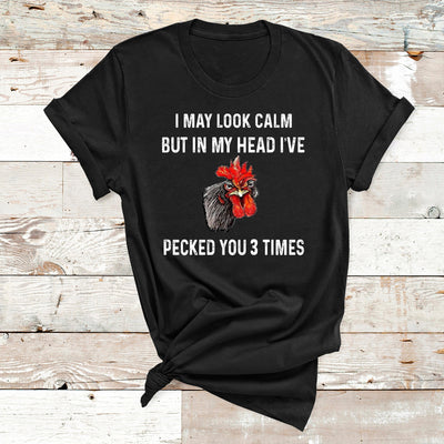 "I May Look Calm But In My Head"