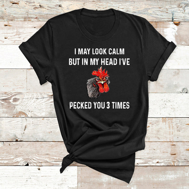 "I May Look Calm But In My Head"