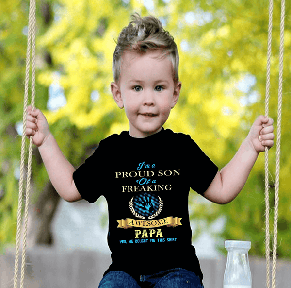 " I'M A PROUD SON OF A FREAKING''