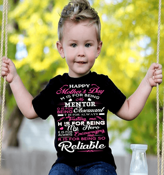 "HAPPY MOTHERS DAY" KIDS T-SHIRT"