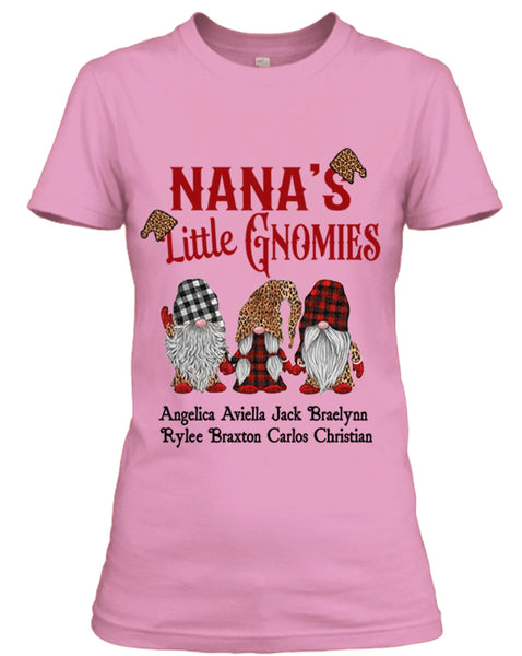 ''Nana's Little Gnomies''-Customized Your Grandkids Names
