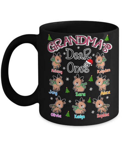 Mug - "Coffee With Your Dear Ones" Custom "Coffee/Milk Mug" Christmas Special