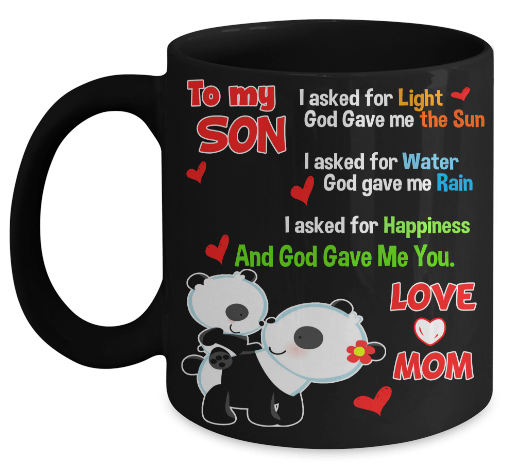 Mug - God Gave Me You........ Love Note To Kids" Mugs 50% Off New Year Special