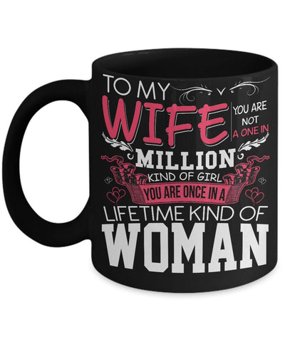 Mug - One In A Million Mug" COFFEE  MUG For Couples Valntine's Special