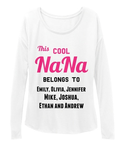 NaNa - Proud Nana Custom Tee  ( 50% Off For Today). Most NaNa Order 2.