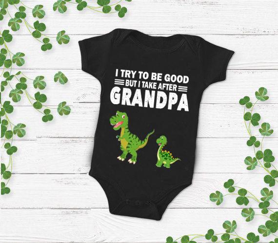 "TAKE AFTER GRANDPA"-CUSTOMIZED YOUR NICKNAME.
