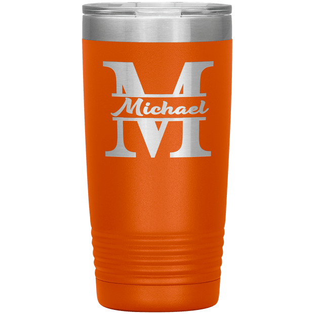 "Customize your Tumbler with your Name"